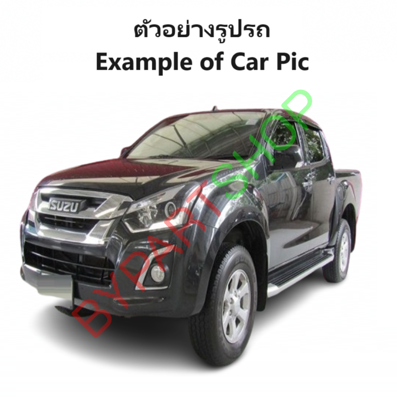 กระจกมองข้าง ISUZU D-MAX BLUE POWER(บลูพาวเวอร์) รุ่นปรับ+พับไฟฟ้า มีไฟเลี้ยว 8สาย สีดำ(งานไม่ทำสี) ปี2016-2019 -ราคาต่อข้าง-