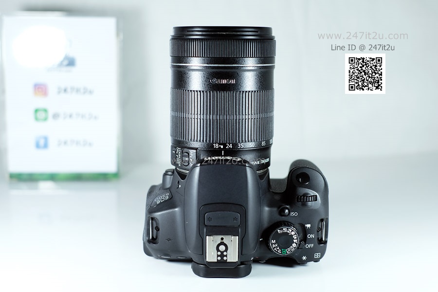 กล้อง Canon 650D พร้อมเลนส์ 18-135mm