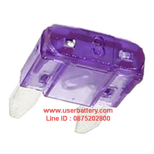 ฟิวส์มินิ 3 แอมป์ 10 ตัว Small Size Type (Fuse Mini )