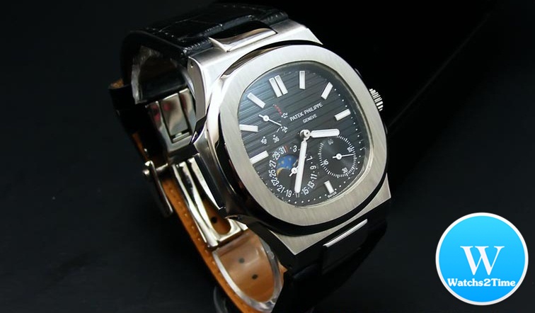 นาฬิกา Patek Philippe Moon Phases and Power Reserve Men's Nautilus Ref.5712G