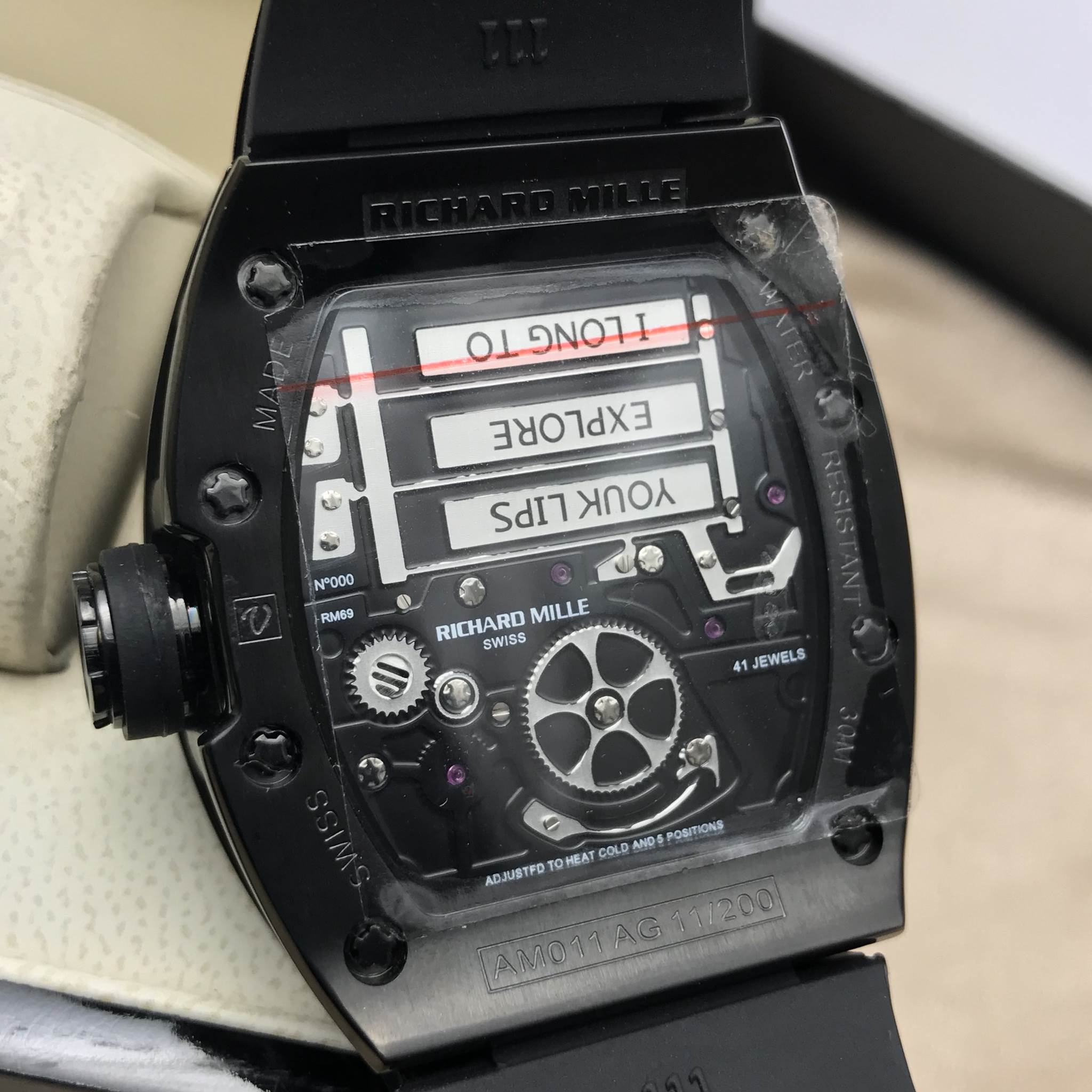 นาฬิกา Richard Mille RM069 - Erotic Tourbillon