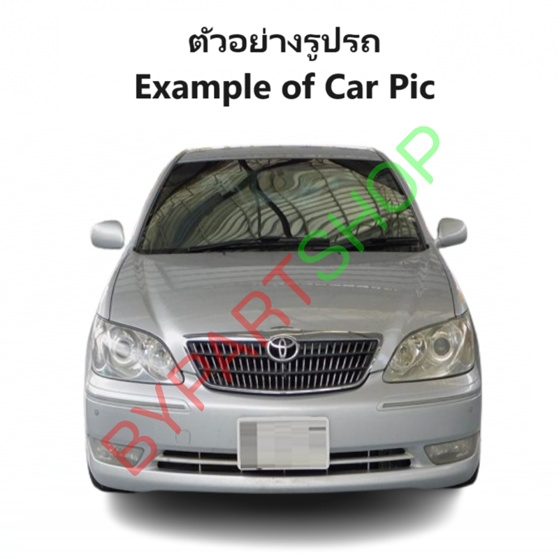 กระจกมองข้าง TOYOTA CAMRY(คัมรี่) ACV30-31 โฉมผู้นำ รุ่นปรับ+พับไฟฟ้า 5สาย สีดำ ปี2002-2006 -ราคาต่อข้าง-