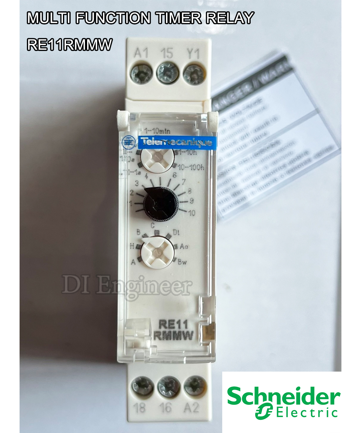 Sch MULTIFUNCTION TIME DELAY RELAY RE11RMMW