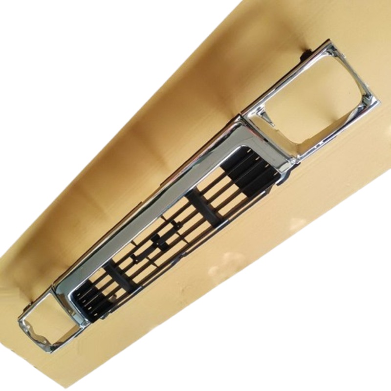 หน้ากระจัง TOYOTA MTX(ไมร์ตี้เอ็กซ์) LN106 4WD ชุบโครเมียม+ขอบไฟคู่ ไม่มีโลโก้ ปี1990-1994 (รหัส:MTX-4WD-ชุบ+ขอบคู่)