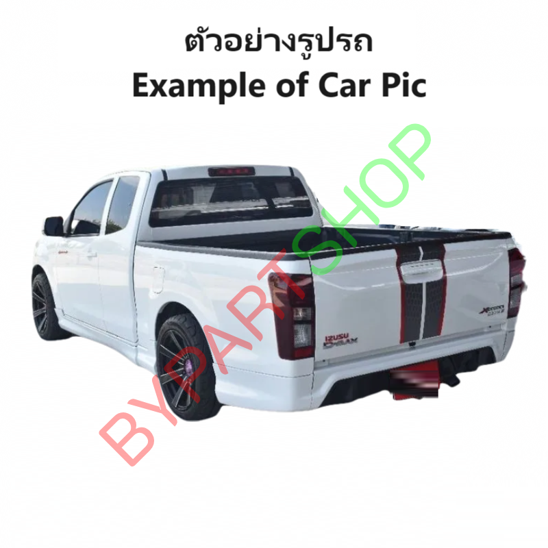 ไฟท้าย ISUZU D-MAX ALL NEW(ดีแม็ก ออนิว) X-Series LED ยูโร4 โคมดำ ปี2014-2019 (งานO.E.M ตราเพชร) -ราคาต่อดวง-