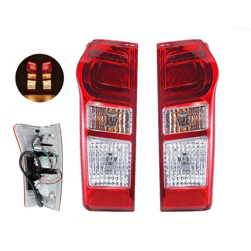 ไฟท้าย ISUZU D-MAX ALL NEW(ดีแม็ก ออนิว) LED ยูโร4 พร้อมขั้ว+หลอด ปี2014-2018 (O.E.M ATZ) -กรุณาเลือกข้าง-