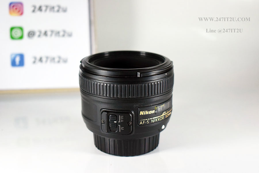 เลนส์ Nikon 50mm f1.8 G เครื่องศูนย์
