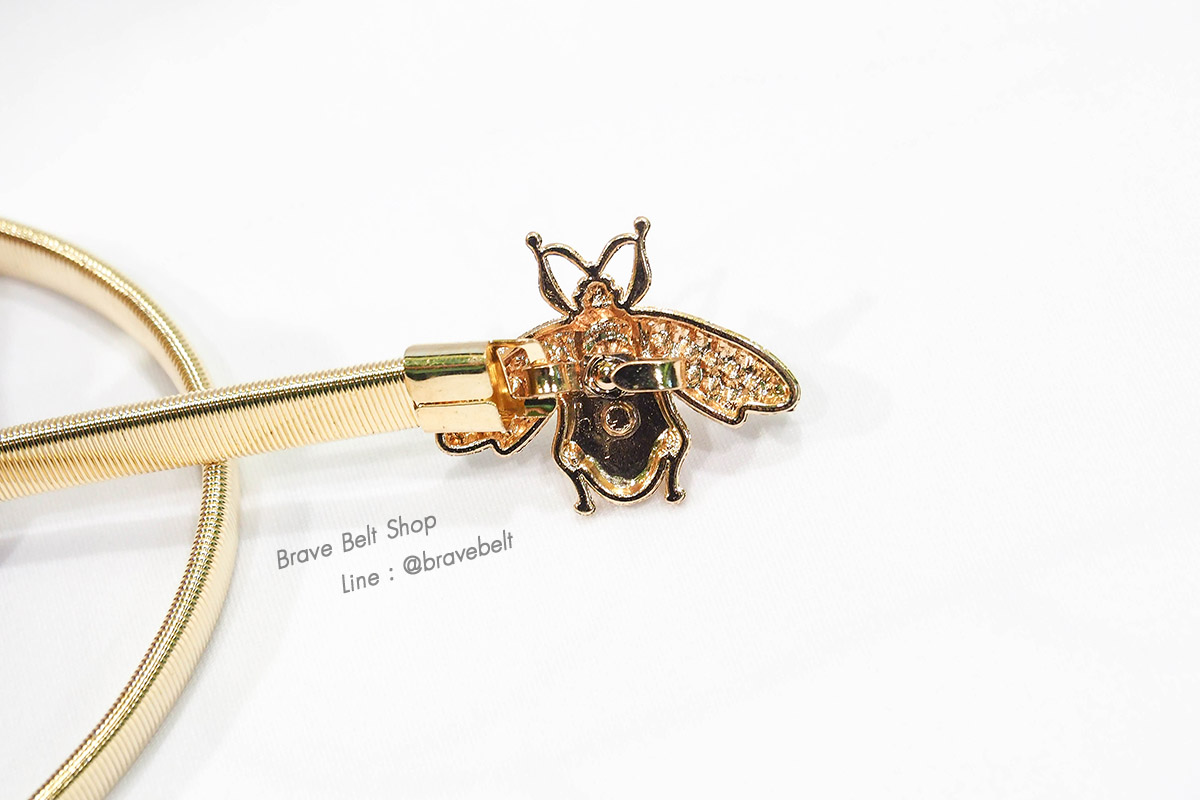 เข็มขัดแฟชั่นรูปแมลง สปริงฟรีไซต์