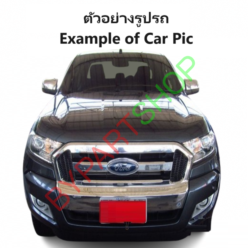 ไฟตัดหมอก/ไฟสปอร์ตไลท์ FORD RANGER(ฟอร์ด แรนเจอร์) T6/WILDTRAK ฝาครอบเทา โฉมปี2015-2018 (ครบชุด) (ประกัน 6เดือน) (FD690)