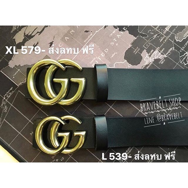เข็มขัดgucci มีหลายขนาดมีเข็มขัด 1 นิ้วด้วย
