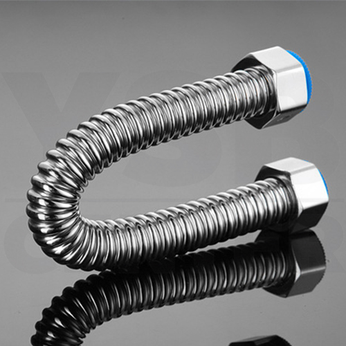 สายต่อสแตนเลส 304หรือสายต่อท่อน้ำดีแบบดัดท่อได้เกรดพรีเมี่ยมแท้ไม่เป็นสนิม ใช้ได้ทั้งน้ำร้อนและเย็น