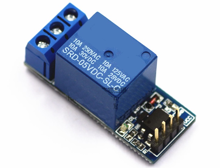 1 channel relay 5V trigger with optocoupler isolation