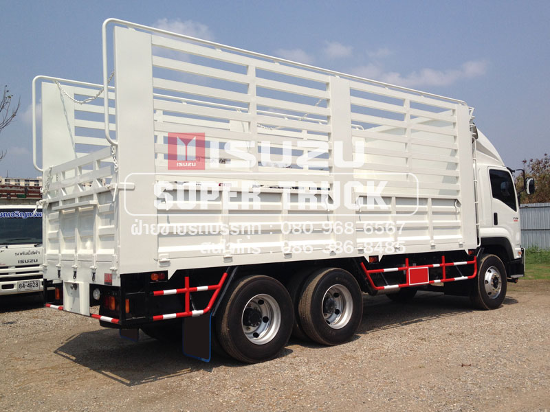 ISUZU FVM 300 แบบกระบะคอกสูง