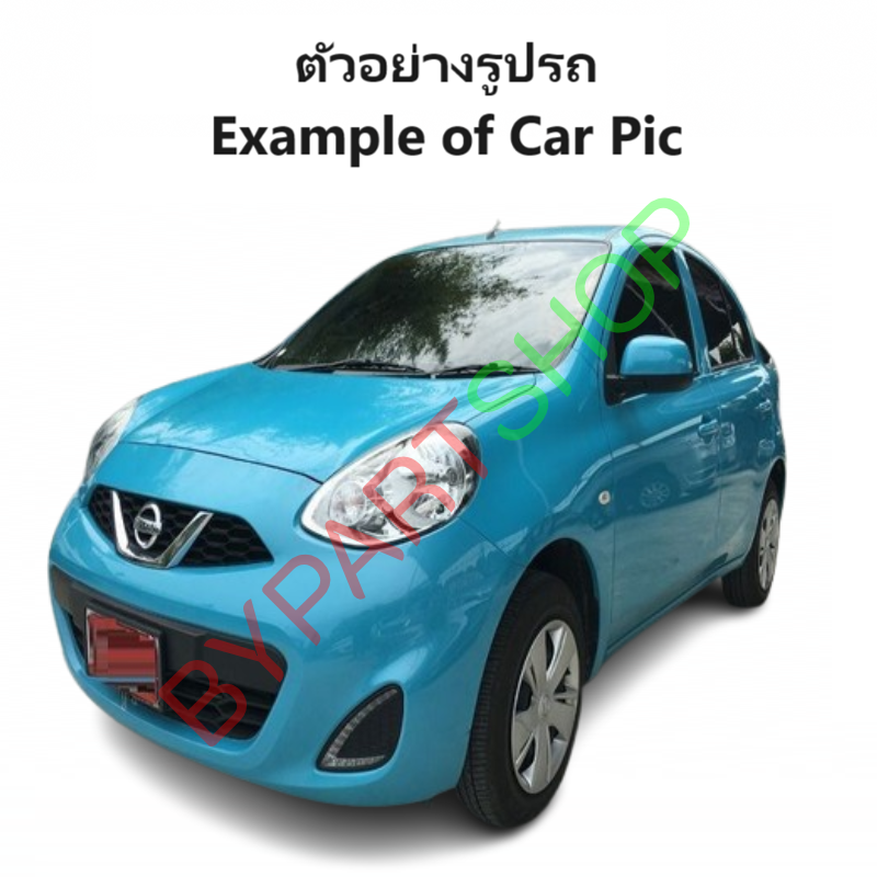 -แท้ศูนย์- กระจกมองข้าง NISSAN MARCH(มาร์ช) รุ่นปรับ+พับไฟฟ้า 5สาย ปี2010-2021 (ไม่รวมฝาครอบ) -ราคาต่อข้าง-