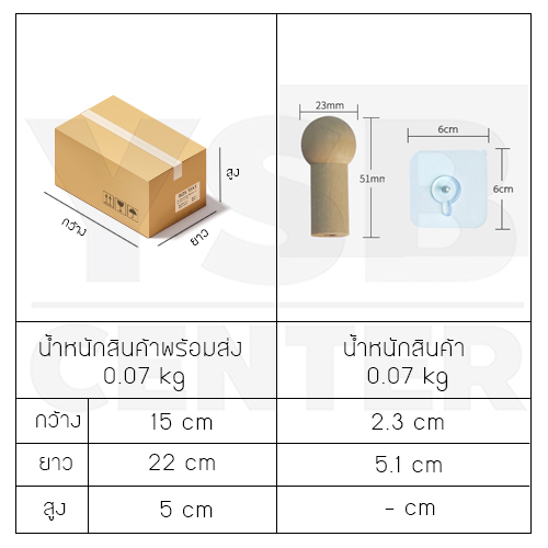ตะขอแขวน ติดผนังแบบใส หัวตัดทรงกลม ยาว ติดผนังไม่เป็นรอย ผลิตจาก PP คุณภาพดี (แพ็ค 4 ชิ้น) C2S003-MK-1016-LB04