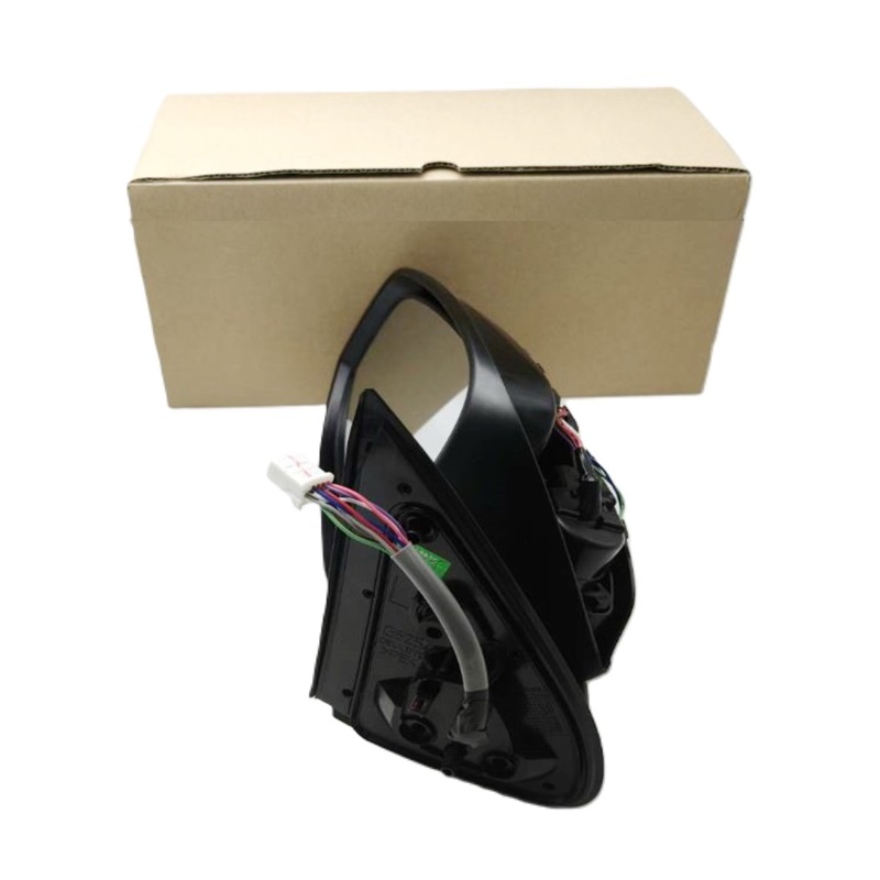 กระจกมองข้าง TOYOTA FORTUNER(ฟอจูนเนอร์) โฉมปี15 รุ่นปรับ+พับไฟฟ้า มีไฟเลี้ยว มีไฟส่องพื้น 8สาย (ไม่รวมฝาหลัง) ปี2015-2018 -ราคาต่อข้าง-