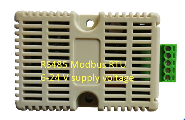 เซ็นเซอร์วัดอุณภูมิและความชื้น (SHT30) RS485 Modbus-RTU