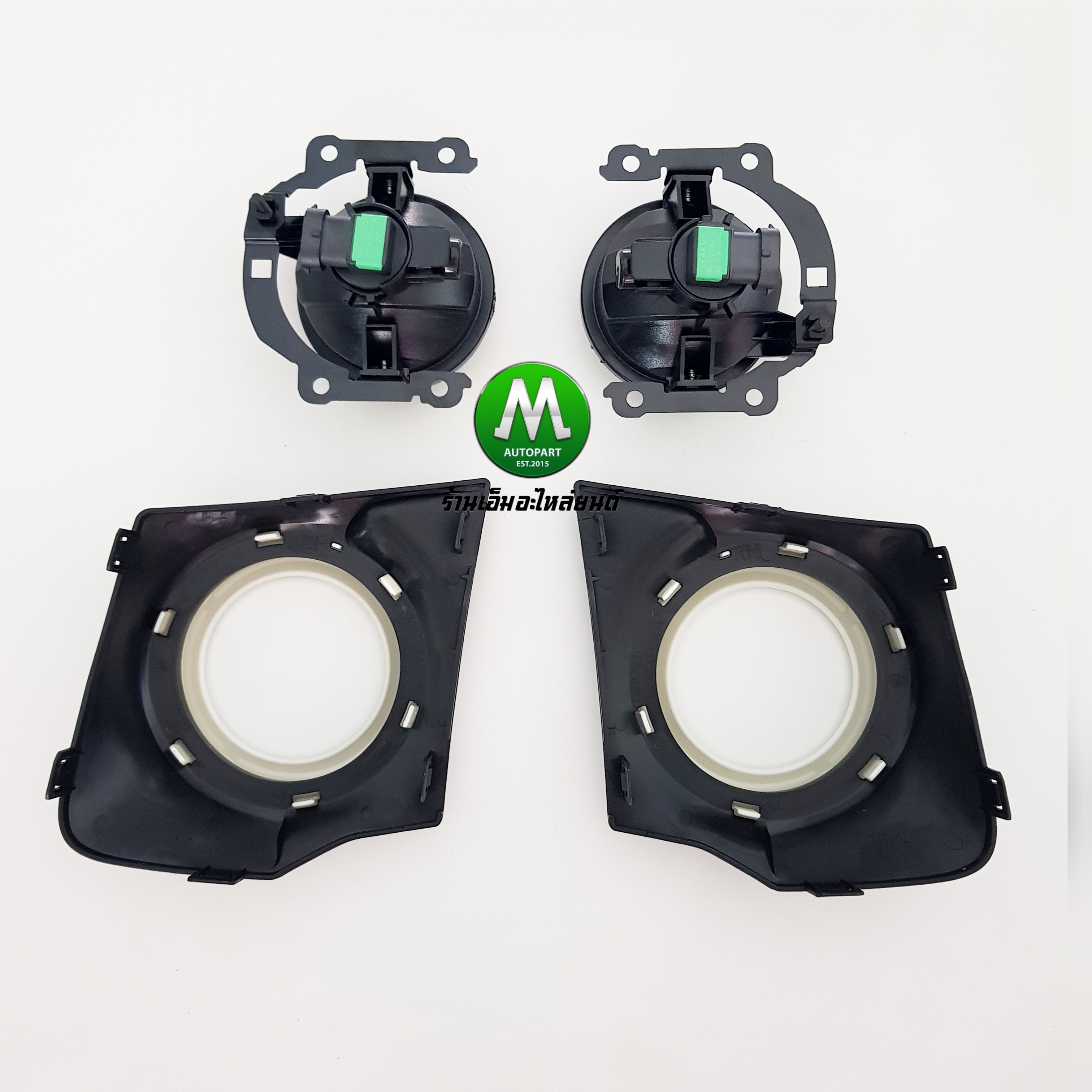 ไฟตัดหมอก ไฟสปอร์ตไลท์ MITSUBISHI TRITON 2015 2016 2017 2018 ฝาครอบบรอนซ์ / มิตซูบิชิ ไทรทัน (รับประกันสินค้า 3 เดือน)
