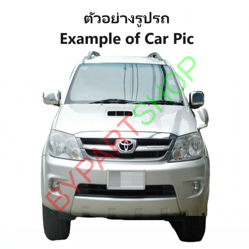 ไฟหน้า TOYOTA FORTUNER(ฟอจูนเนอร์) โคมชุบโครเมียม ปี2004-2007 (งานแท้ TYC) (รหัสRS:CHROME) -ราคาต่อดวง-