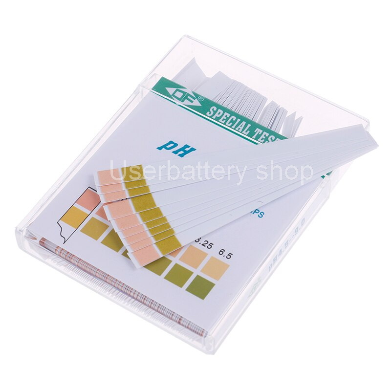 100 แผ่น/กล่อง กระดาษวัดค่า pH 4.5-9.0 กระดาษลิตมัส ( Litmus)Test Strip pH-Fix 4.5-9.0