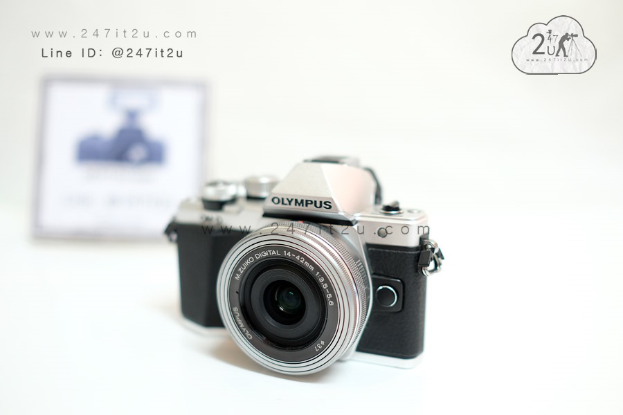 กล้อง Olympus em10 mark2 + เลนส์ 14-42 mm f3.5-5.6 สีSilver