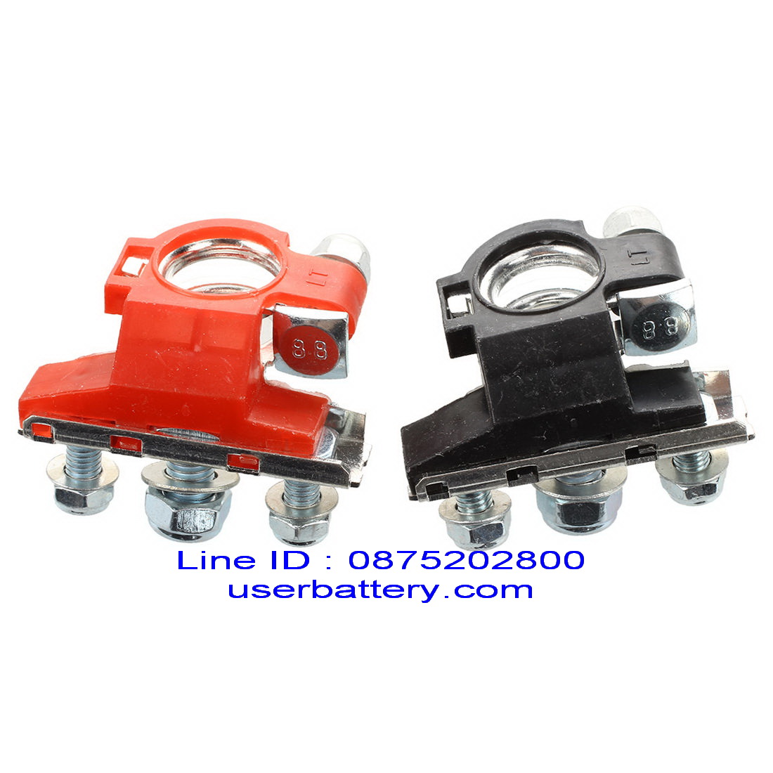 ขั้วแบตเตอรี่ 90 อาศา สกรู 3 ทาง