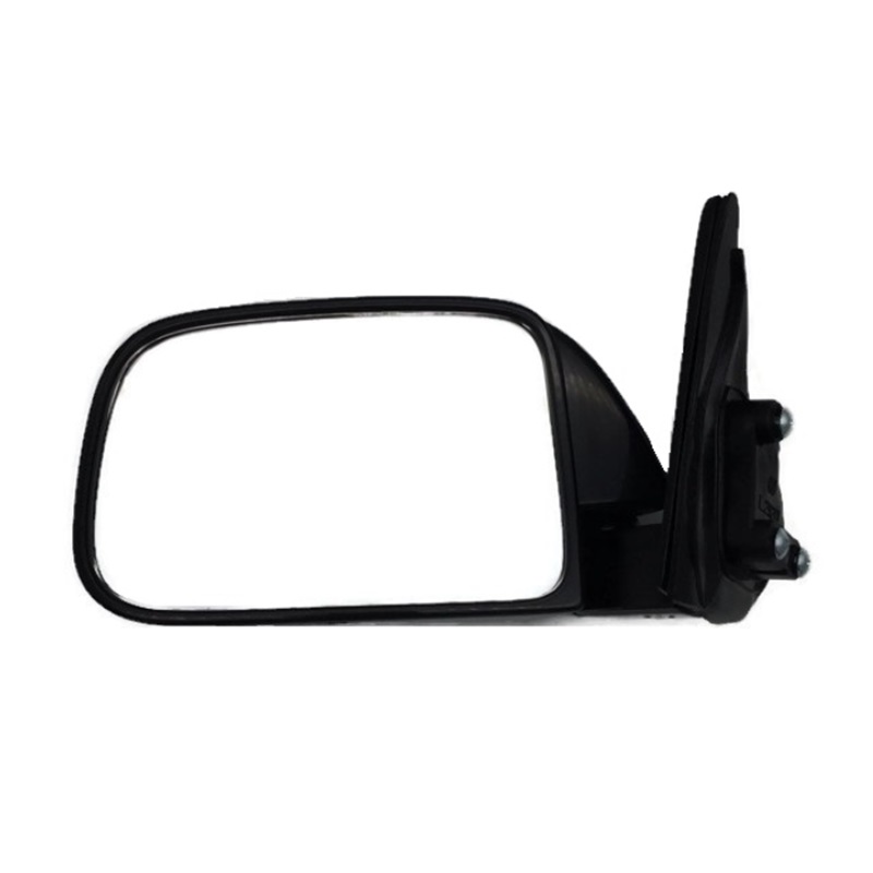 กระจกมองข้าง TOYOTA MTX(ไมตี้เอ็กซ์) เหลี่ยมเล็ก รุ่นปรับมือ สีดำ ปี1987-1995 -ราคาต่อข้าง-