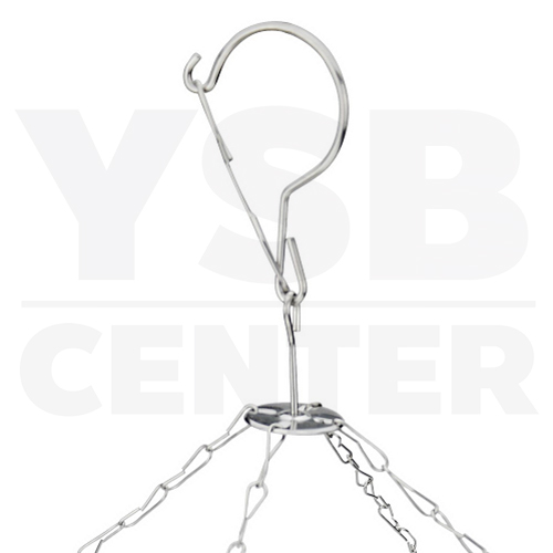 ห่วงตากผ้าสแตนเลส แบบสี่เหลี่ยม 20 ตัวหนีบ รุ่น CB0015-CS-20