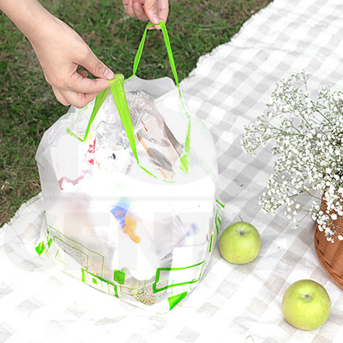 CASSA ถุงขยะปิกนิก ถุงพลาสติกทรงสี่เหลี่ยม ถุงใส่ของอย่างหนาขาดยาก ถุงขยะ 6ใบ 2แพค รุ่น P24 - P26