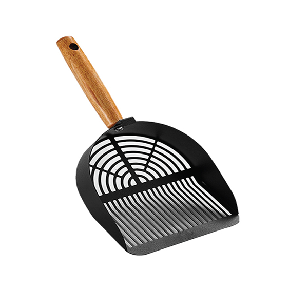 จะตักทรายแมว ด้ามไม้ ดีไซน์มินิมอล แข็งแรง ใช้ง่าย CB0215 - CB0216