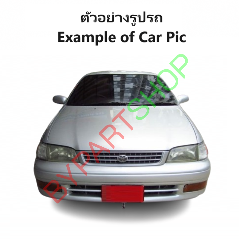กระจกมองข้าง TOYOTA CORONA AT190/ST190-191/EXSIOR(เอ็กซิเออร์) ทุกโฉม รุ่นปรับมือ สีดำ(งานไม่ทำสี) ปี1992-1996 -ราคาต่อข้าง