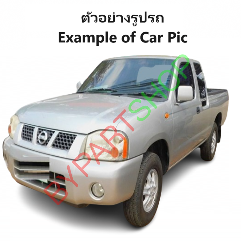 กระจกมองข้าง NISSAN FRONTIER(ฟรอนเทียร์) เหลี่ยมใหญ่ รุ่นปรับมือ สีดำ(งานไม่ทำสี) ปี1998-2006 -ราคาต่อข้าง-