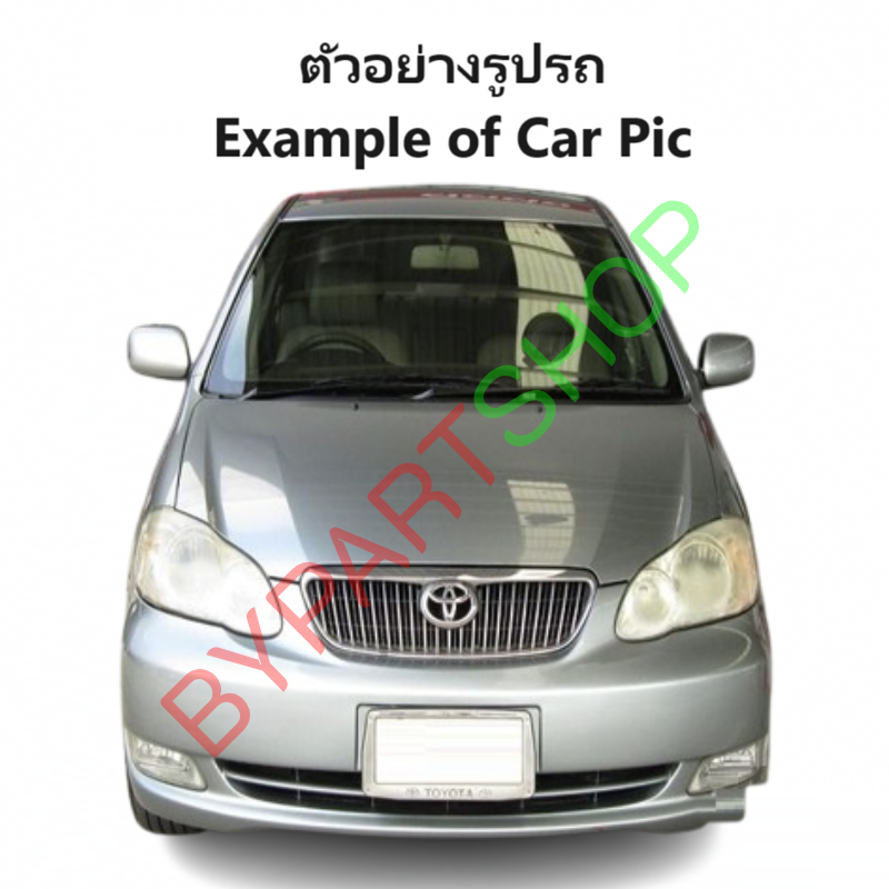 หม้อน้ำ TOYOTA ALTIS(อัลติส) หน้าหมู 1.6-1.8cc ปี2001-2007 เกียรออโต้ (กระปุกใส่ได้) (ประกัน 6เดือน) (PA16)