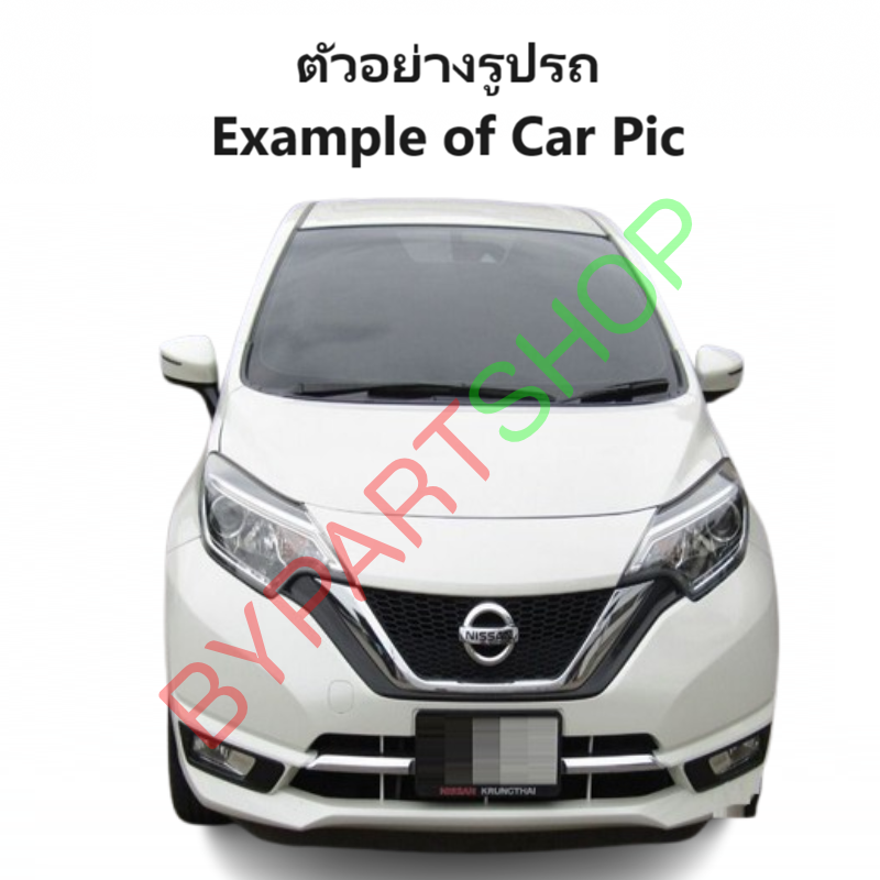 หม้อน้ำ NISSAN NOTE(โน๊ต) 1.2cc โดยตรง ปี2017-2022 เกียรออโต้ CVT (O.E.M ประกัน 6เดือน)