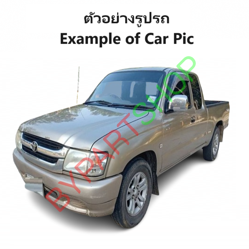 หม้อน้ำ TOYOTA D4D(ดีโฟร์ดี) 2WD มีฝา(เติมตรง) หนาพิเศษ 36มิล ปี2001-2004 เกียรกระปุก (O.E.M รับประกัน 6เดือน)