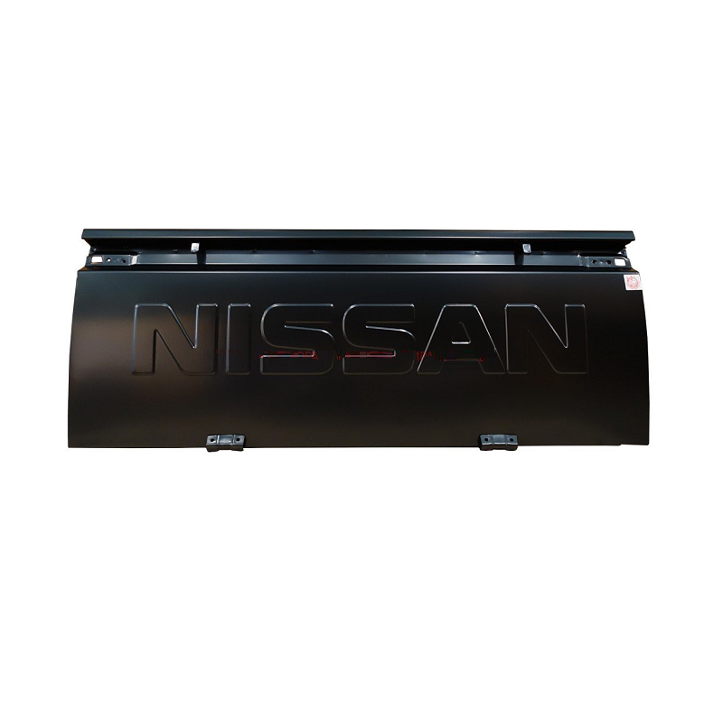 ฝาท้าย NISSAN NP300(เอ็นพี300) รุ่นตอนเดียว เปิดข้าง เหล็กดำ(หนาเทียบแท้ ยังไม่ทำสี) ปี2014-2020
