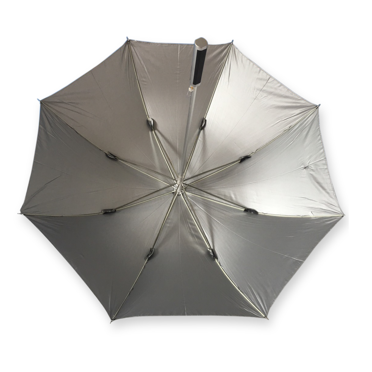 ร่มกอล์ฟตอนเดียว 27 นิ้วด้ามตรงโคร้งสปริง ยูวี