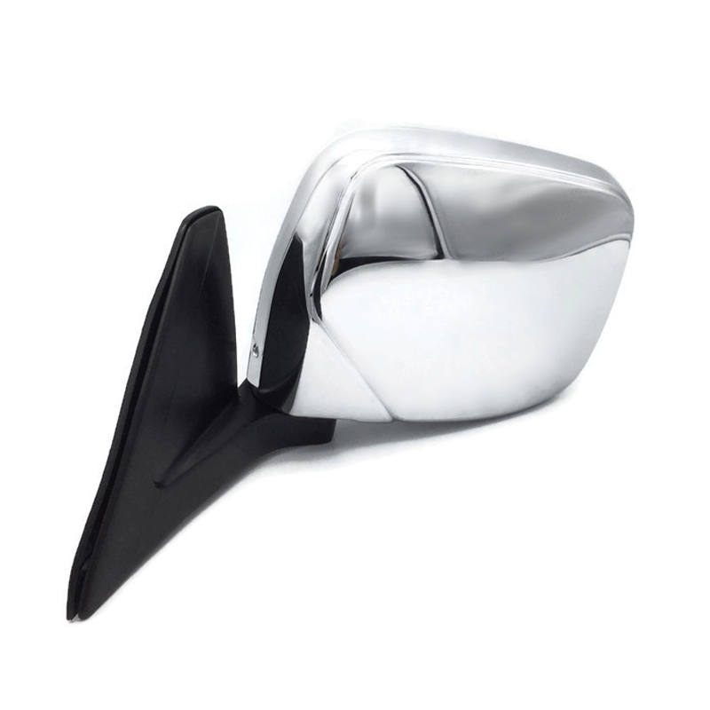 กระจกมองข้าง MITSUBISHI STRADA(สตราด้า) เหลี่ยมใหญ่ รุ่นปรับมือ ชุบโครเมียม ปี1996-2005 -ราคาต่อข้าง-