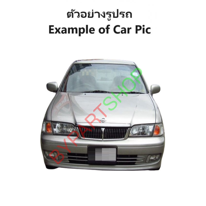 ไฟหน้า NISSAN SUNNY(ซันนี่) B15(b14) จอใส-แก้ว โฉมสุดท้าย ปี1998-2000 (รหัส:B15) (งานแท้ TYC) -ราคาต่อดวง-