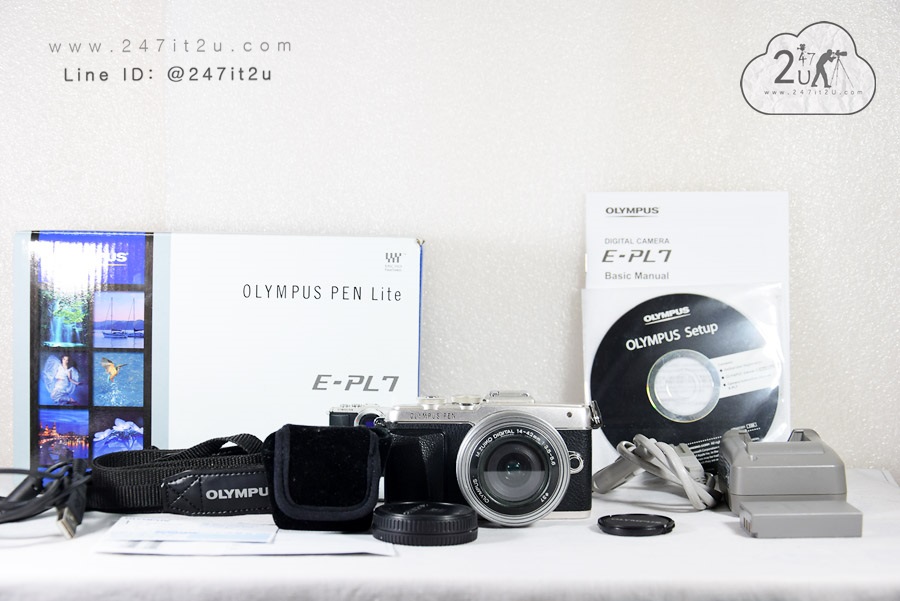 กล้อง Olympus E-PL7 + เลนส์ 14-42 mm สีSilver