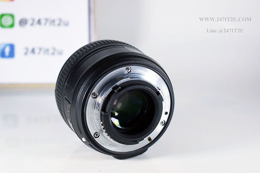 เลนส์ Nikon 50mm f1.8 G เครื่องศูนย์