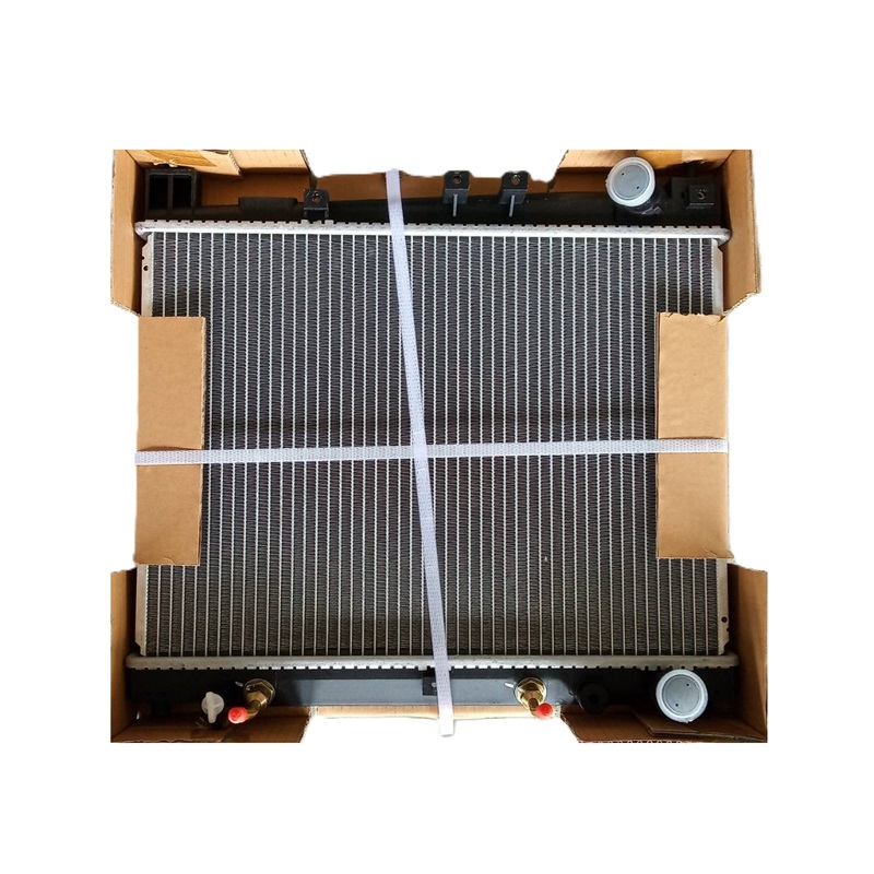 หม้อน้ำ TOYOTA VIOS(วีออส) โฉมแรก รุ่นไม่มีปาก(ไม่มีฝา) ปี2003-2006 เกียรออโต้ (กระปุกก็ใส่ได้) (O.E.M ประกัน 6เดือน)