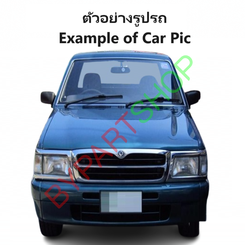 กันชนหน้า MAZDA FIGHTER(ไฟเตอร์) โฉมแรก ตัวกลาง เหล็กดำ(ยังไม่ทำสี) ปี1997-1998 (รหัส:FIGHTER'97)