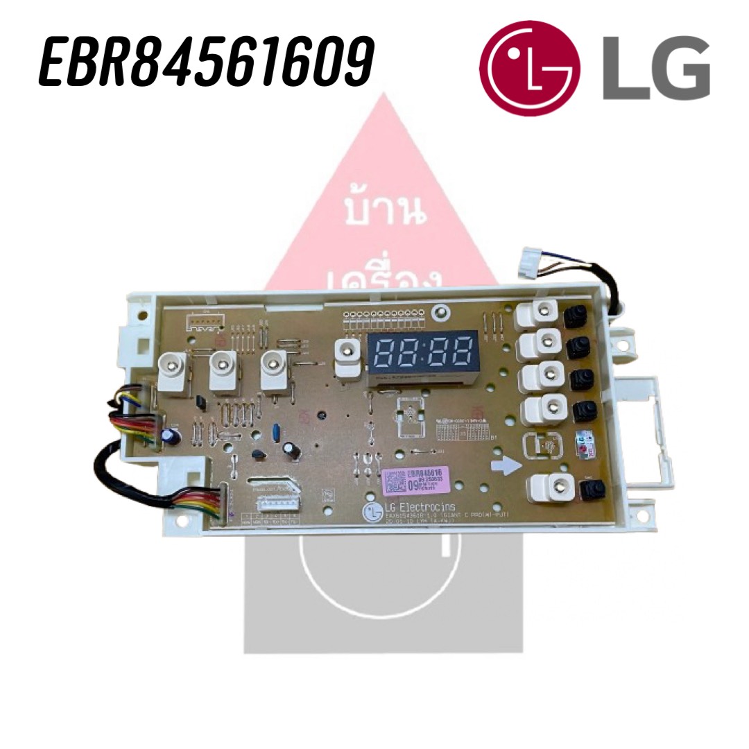 PCB Assembly,Display บอร์ดดิสเพย์เครื่องซักผ้า LG พาร์ทบริษัท EBR84561609