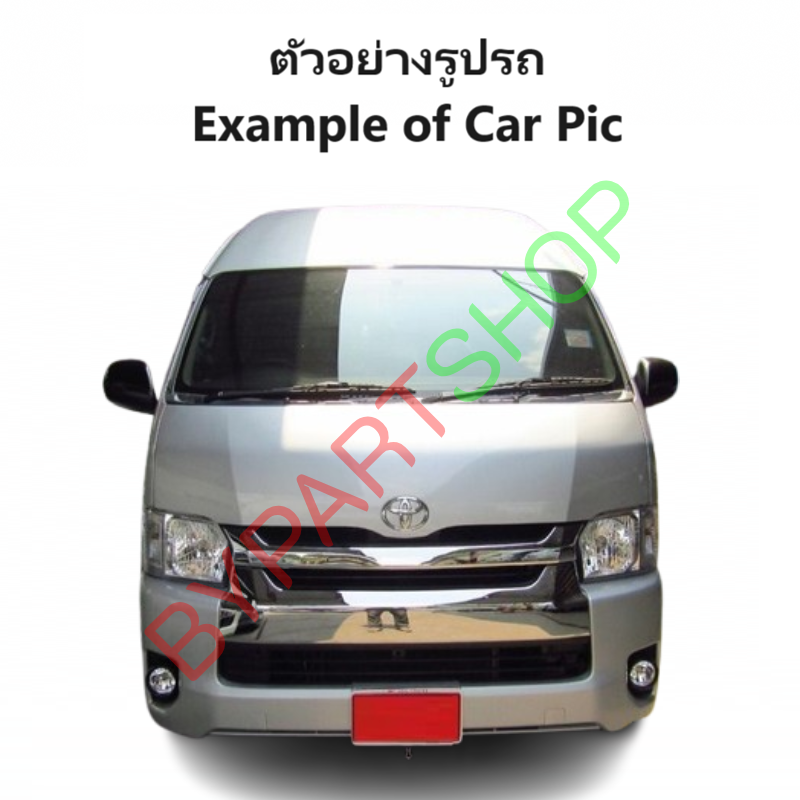 หม้อน้ำ TOYOTA COMMUTER(คอมมูเตอร์) เครื่องเบนซิน ปี2005-2014 เกียรออโต้ (ไฟเบอร์+อลูมิเนียม) ประกัน 6เดือน