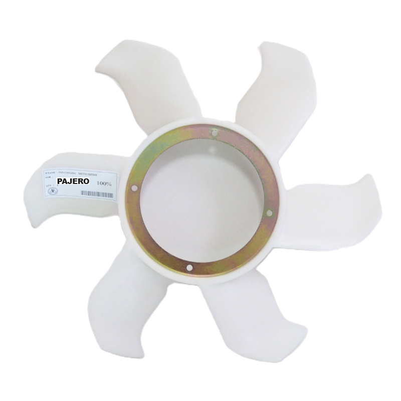 ใบพัดลมหม้อน้ำ MITSUBISHI PAJERO SPORT(ปาเจโร่) เครื่อง 4D56 ดีเซล ปี2008-2014 (รหัส:TRN06-DE)