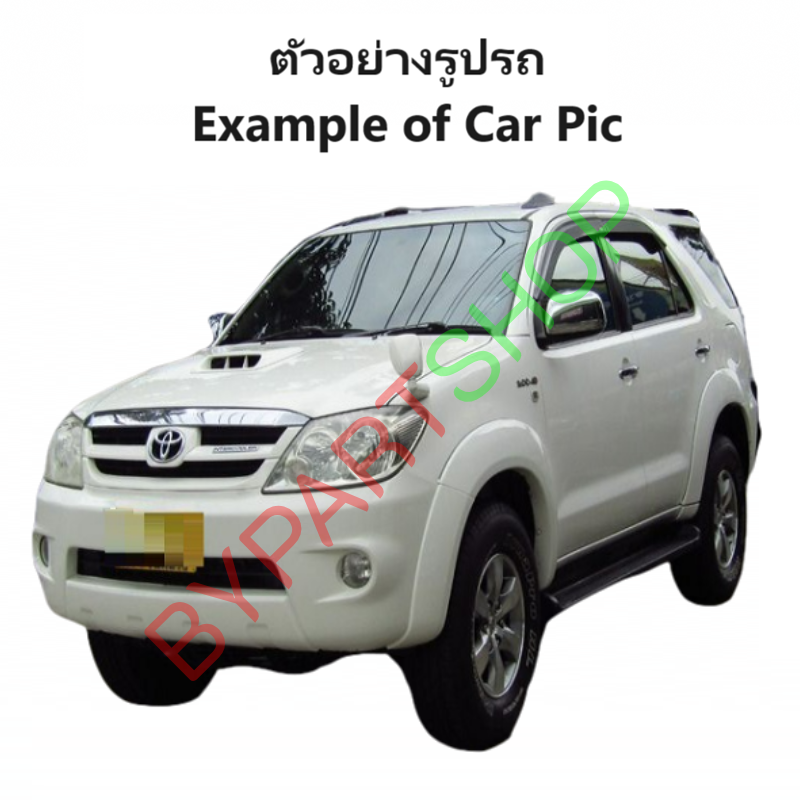 ไฟหน้า TOYOTA FORTUNER(ฟอจูนเนอร์) โคมชุบโครเมียม ปี2004-2007 (งานแท้ TYC) (รหัสRS:CHROME) -ราคาต่อดวง-