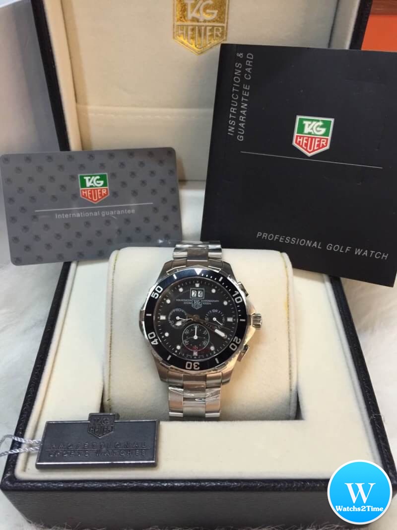 นาฬิกา Tag Aquaracer Aquaracer 300 Chorono Calibre 45 Stainless Steel 316L