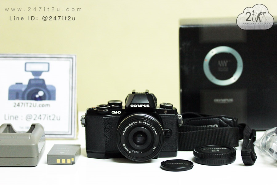 กล้อง Olympus OM-D EM10 mark1 +Lens 14-42mm สีดำ
