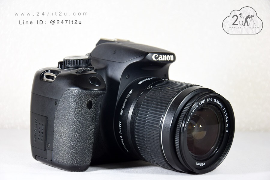 กล้อง Canon 650D และ เลนส์ 18-55 mm is II มีกระเป๋า สภาพดี